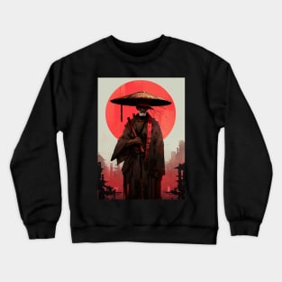 Old Black Samurai Crewneck Sweatshirt